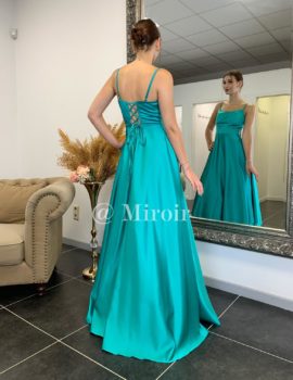 Robe de cérémonie en satin dos lacé 2455