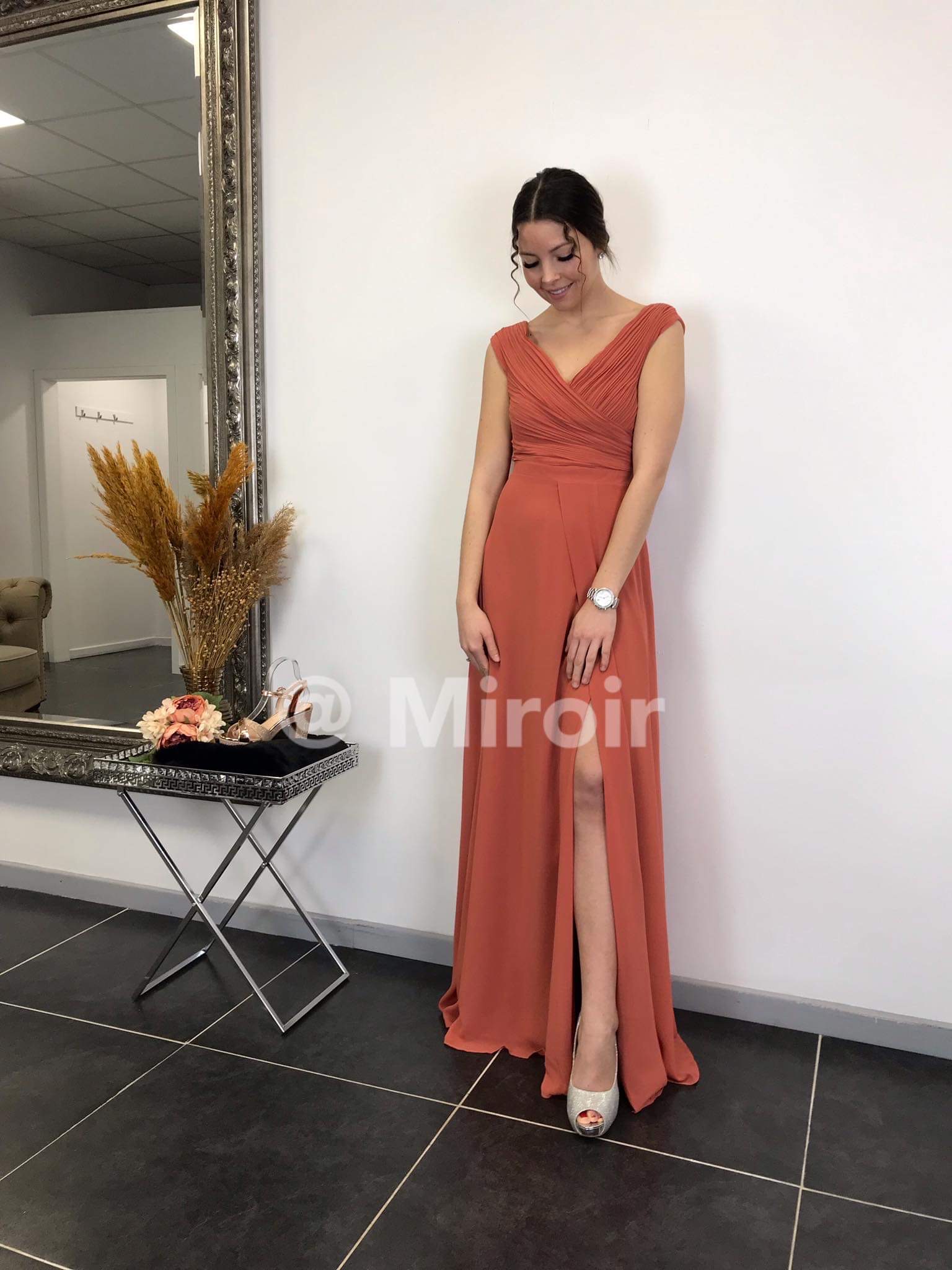 Miroir robe shop de ceremonie