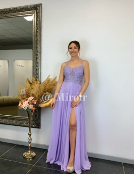 Robe de cérémonie dos lacé 9206