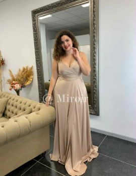 Robe de cérémonie en satin 2140QS