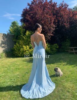 Robe sirène avec une traine 8080