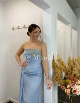 Robe bustier avec des strass 2487