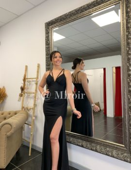 Robe de cérémonie fendue 2424